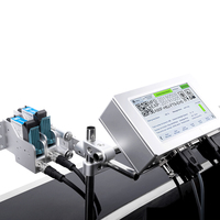 DOCOD T290E 50,8mm Impresora de codificación de inyección de tinta térmica Máquina de impresora de inyección de tinta de cabezal de impresión TIJ de alta protección para código QR de fecha de caducidad