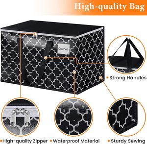 Nhà máy thêm công cụ lớn túi di chuyển Túi với dây kéo mang xử lý và tag túi di chuyển nguồn cung cấp cho tiết kiệm không gian-Totes cho - Product Image 4