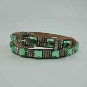 कस्टम थोक पु टोपी बेल्ट नई गैंडा पश्चिमी काउबॉय बेल्ट हैट बेल्ट हैट बेल्ट - Product Image 5