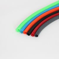 Funda protectora de cable trenzado, organizador de mangueras de PET, Protector de cable de gestión, cubierta de tubo de telar de alambre