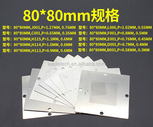 Набор для реболлинга BGA для ноутбука <span class=keywords><strong>PS3</strong></span> PS4 80*80, трафареты для реболлинга, крепление, универсальный набор трафаретов BGA, флюсовая паста, паяльный шар BGA - Product Image 3