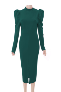 Dernière conception populaire de robe mince à manches longues robes élégantes pour femmes se vendent bien printemps - Product Image 6