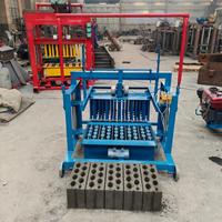 Machine à fabriquer des blocs multifonctionnelle pour la maison, vente en gros d'usine, petite machine mobile BL4-45 pour la fabrication de briques