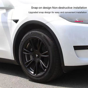 Cubierta de Rueda de Repuesto de 19 Pulgadas, Accesorios de Cobertura Completa para Automóviles, <span class=keywords><strong>Tapacubos</strong></span> para <span class=keywords><strong>Tesla</strong></span> <span class=keywords><strong>Model</strong></span> <span class=keywords><strong>3</strong></span> - Product Image 4