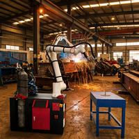 Robot collaboratif de soudage, cobot soudeur, système de soudage automatique sans programmation pour la fabrication métallique