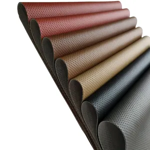 Perforated automotive leather breathable rebound tear degree higher than environmental protection requirements