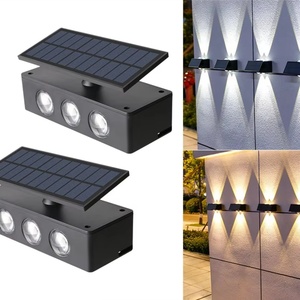 Lámpara LED Solar de Pared, Impermeable, Regulable, para Exteriores, Jardín, Paisaje, Villa, Balcón, Valla - Product Image 2