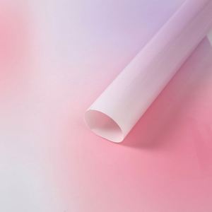 Papier crépon dégradé arc-en-ciel pour emballage cadeau DIY, bouquet pour cadeau - Product Image 3