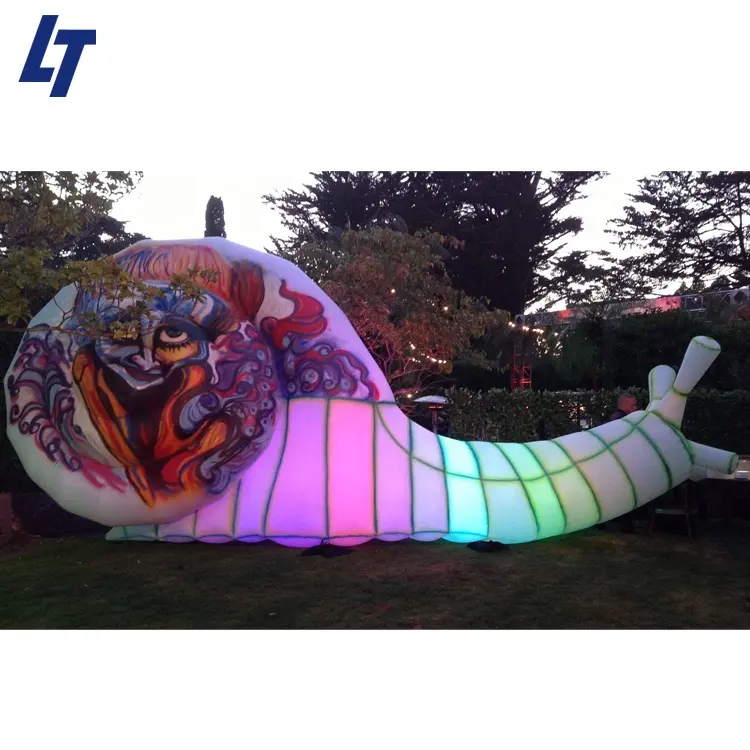 Light Snail costume Event decorative inflated snails Attractive snail balloon H871