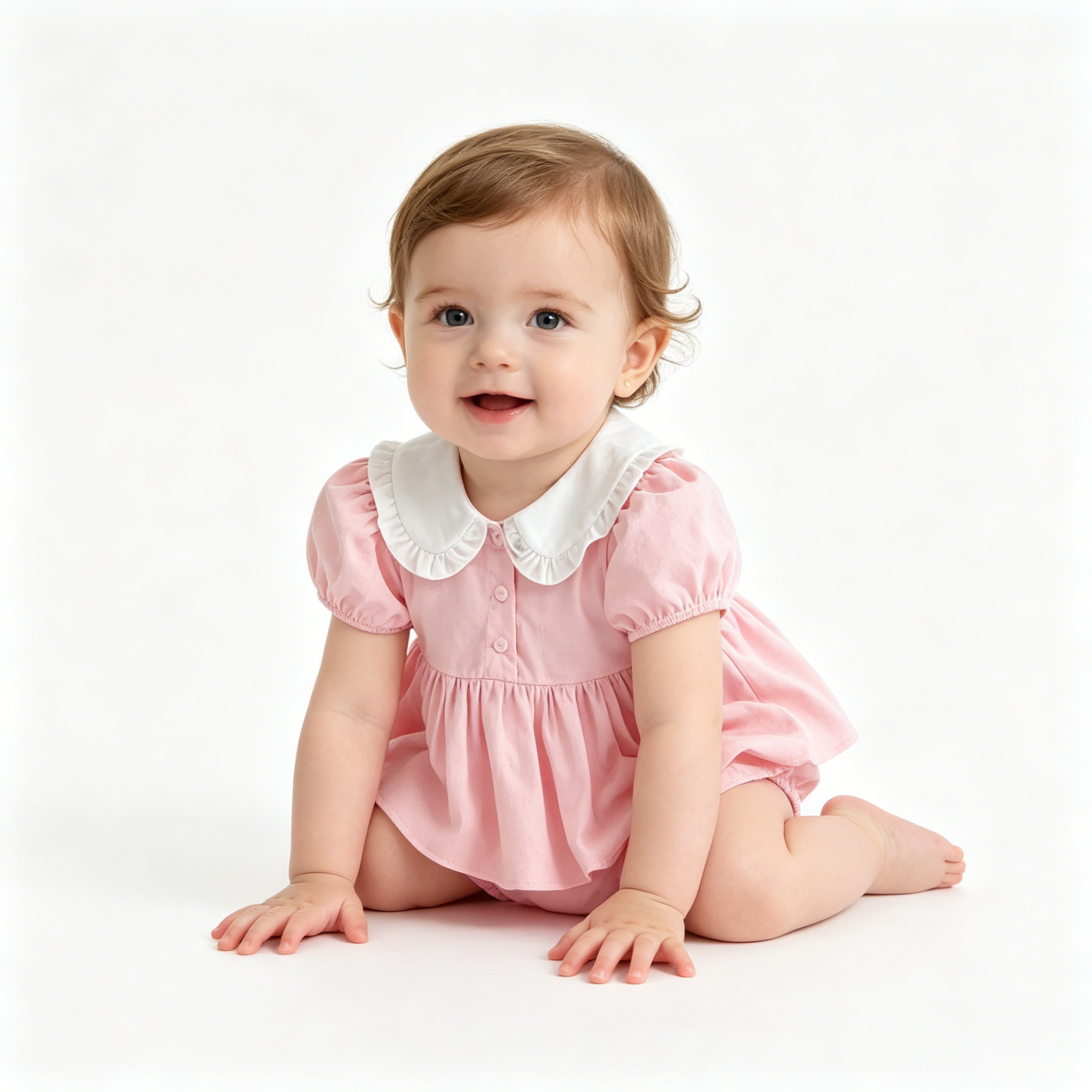 slim fit dress slacks Baby Girl Thanksgiving Dress  Soft Cotton Fall Outfit