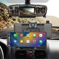 Nouvelle caméra embarquée GPS sans fil 4K avec écran IPS de 10,26 pouces, double objectif, capteur G intégré, support de tableau de bord, garantie d'un an