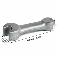 Juguete Antiestrés con Forma de Llave Inglesa y Logotipo Personalizado, de Espuma de PU, para Empresas de Construcción, Talleres de Reparación y Ferias Comerciales