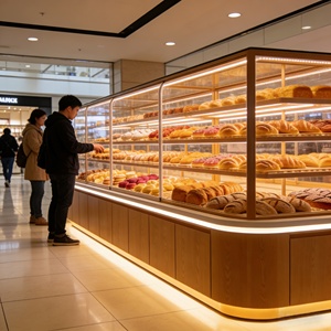 Espositore Personalizzato per Panetteria con Design 3D per Negozio di Pane Artigianale - Product Image 4