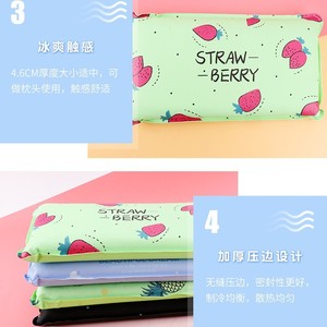 <b>Cooling</b> Pillow Rectangular Water Filled For Summer <b>Cooling</b> Home Office Use - Product Image 4