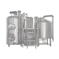 Équipement de brasserie artisanale de 300L, équipement de brassage de bière à domicile avec cuves de fermentation