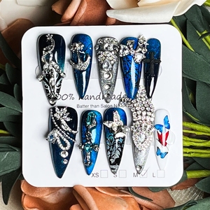 Accessoires de nail art de haute qualité, produits pour <span class=keywords><strong>ongles</strong></span>, faux <span class=keywords><strong>ongles</strong></span> en acrylique faits à la main avec étiquette privée - Product Image 5