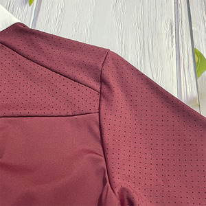 Maglietta Base Layer a Maniche Lunghe per Equitazione da <span class=keywords><strong>Donna</strong></span> con Zip e Bottoni, Abbigliamento Elastico per Equitazione, <span class=keywords><strong>Basso</strong></span> MOQ - Product Image 5