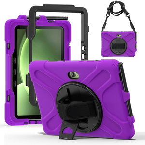 Funda Protectora Resistente con Soporte Giratorio de 360 Grados para Tablet Samsung <span class=keywords><strong>Galaxy</strong></span> <span class=keywords><strong>Tab</strong></span> <span class=keywords><strong>Active</strong></span> 5 Pro / <span class=keywords><strong>Active</strong></span> <span class=keywords><strong>4</strong></span> Pro / <span class=keywords><strong>Active</strong></span> Pro 10.1 Pulgadas - Product Image 4