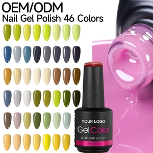 Nuevo Esmalte de Uñas en Gel UV de 15 ml, Tonos Clásicos de Moda, Antiarañazos, Resistente al Agua, Suministro al por Mayor de Fábrica - Product Image 1