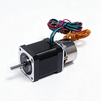 Moteur pas à pas hybride 2 phases 4 fils 0,55 Nm 24 V 42 mm 42BYGH47-401AS Nema17 avec frein de maintien pour imprimante 3D CNC