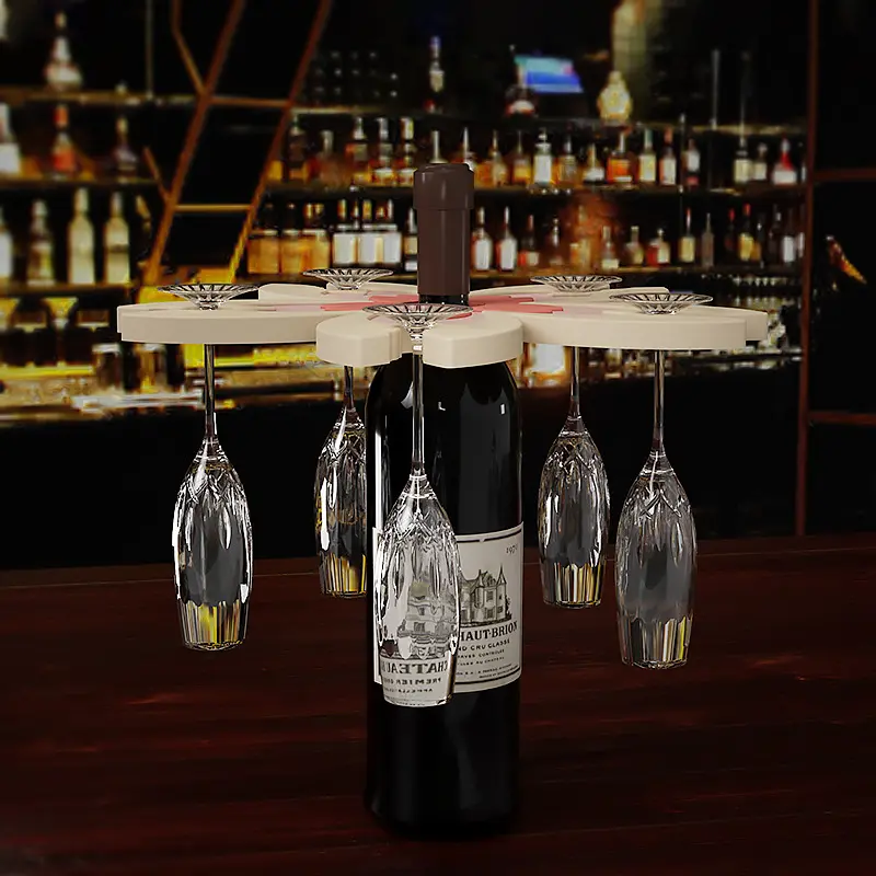 크리스탈 접착제 수지 레드 와인 유리 브래킷 트레이 DIY 아로마 테라피 석고 장식 실리콘 몰드