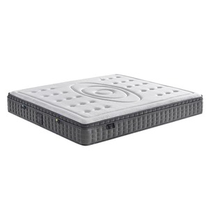Shangchi Natural Latex <b>Memory</b> <b>Foam</b> Mattress 1500x2000mm Medium Firm Independent Spring Silver Ion Modern Design - Product Image 2