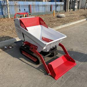 Camión Volquete Autocargable y Autodescargable Personalizado de Fábrica, con Capacidad de Carga de 500 kg, Camión Volquete de Orugas para Construcción - Product Image 4