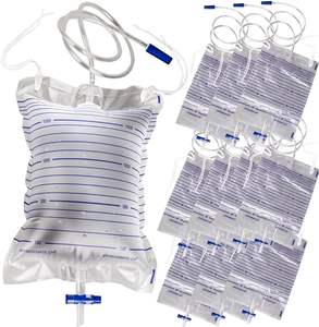 T van kéo đẩy van kinh tế sang trọng tiết niệu Túi thoát nước tiểu Bộ sưu tập túi nước tiểu thu nước tiểu Túi nước tiểu dùng một lần - Product Image 1