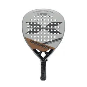 Hot Sale Durable Carbon Padel Racket Weight 375+-5G Tennis Pelotas De Padel Raquet