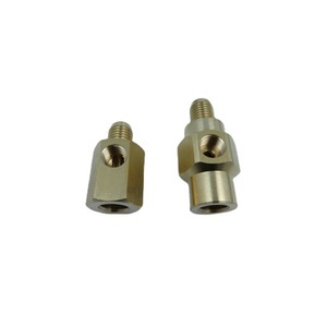 Copper Vacuum Pump Connector Adapter For Gauge And Air Conditioner Use With Plug In Connection - Product Image 2