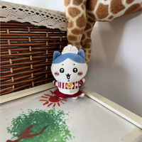 Porte-clés en peluche mini figurine de dessin animé Chiikawa Usagi Hachiware de 10 cm, pendentif poupée anime Kawaii, jouet mignon pour sacs et cadeaux
