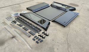 2017 GMC Sierra 1500 <span class=keywords><strong>6</strong></span><span class=keywords><strong>ฟุต</strong></span>หลังคารถบรรทุกเหล็กกันน้ำพร้อมล็อคฟังก์ชั่นใยแก้วหมวกแคมป์ - Product Image 3