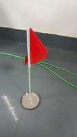 Kit d'entraînement de golf durable pour extérieur avec green de putting, trou de putting, poteau de drapeau et coupelle de putting, pour jardin et mini-parcours de golf, OEM disponible