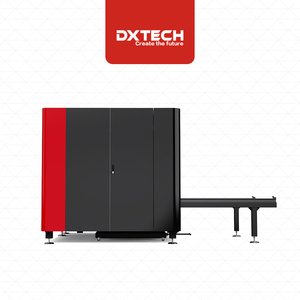 Machine de découpe laser CNC à fibre 1500W pour tôles d'acier série Q, avec couvercle complet, Cypcut HIWIN 4 axes - Product Image 3