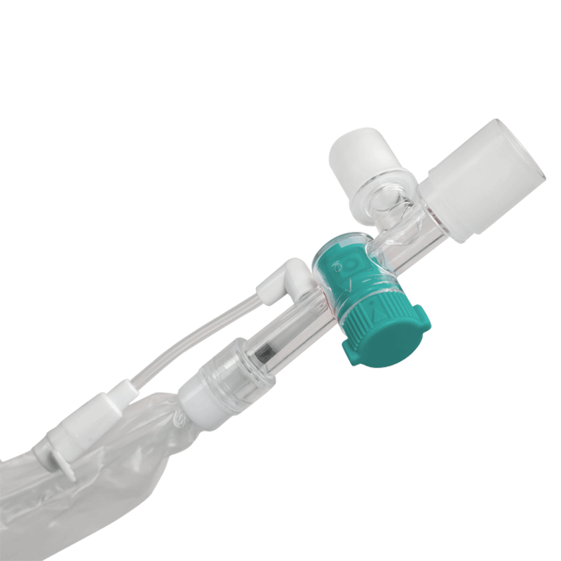 Suministros médicos desechables Catéter de succión con control Catéter de succión de látex Catéter de succión cerrado