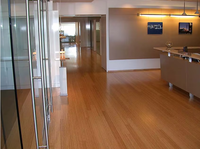Plancher en bambou tissé carbonisé solide, 100% bambou, écologique, certifié CE, design moderne, utilisation en intérieur