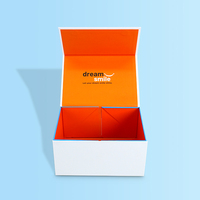 Dossiers magnétiques pliables en carton sur mesure de luxe pour la présentation de cadeaux haut de gamme et les cadres photo