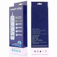 Harga pabrik colokan standar US Strip ekstensi listrik daya Multi Outlet 4 port USB 3 cara steker standar 240V 13A nilai arus