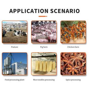 Electric <b>Cast</b> Iron Grain Corn Wheat Food <b>Powder</b> Pulverizer Grinder Machine New 220V for Farm Food Processing - Product Image 2