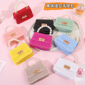 Bolso de mujer pequeño, bandolera, mini bolso de mano hueco, bolso de gelatina - Product Image 3