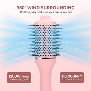 <span class=keywords><strong>Brosse</strong></span> Sèche-Cheveux Légère pour un Séchage Plus Rapide, 5 en 1, <span class=keywords><strong>Brosse</strong></span> Sèche-Cheveux Ionique pour un Effet Volumateur <span class=keywords><strong>et</strong></span> Brillant, pour des Cheveux Lisses - Product Image 6
