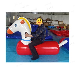 Caballo balancín inflable gigante, caballo inflable, caballo inflable para piscina, Juguetes - Product Image 5
