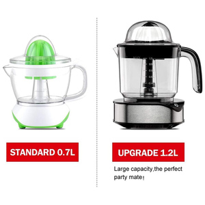 Presse-agrumes électrique portable, facile à nettoyer, pour la maison, 25W, lame en plastique, capacité 1,2L, faible bruit, appareil de cuisine - Product Image 4