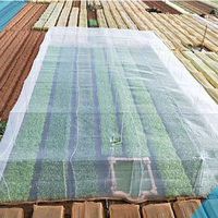 Filet anti-pucerons M10 en maille anti-insectes pour jardins agricoles et serres, voiles d'ombrage et filets verts