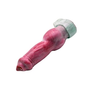 FRRK Dog Knot Cock Penis Sheath Fantasy Animal <b>Dildo</b> Silicone Penis Sleeve Male Delayed Ejaculation Penis Extender Adult Sex Toy - Product Image 4