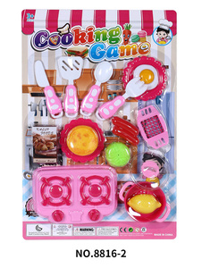 Juguetes <span class=keywords><strong>de</strong></span> cocina para niñas y niños, juego <span class=keywords><strong>de</strong></span> cocina pequeño, precio barato - Product Image 2