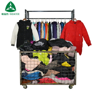 Campioni gratuiti vestiti di seconda mano pesante giacca invernale vestiti usati per la vendita - Product Image 2