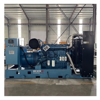 Groupe électrogène diesel Weichai 500 kW 625 kVA 50/60 Hz à châssis ouvert avec ATS et démarrage à distance, longue durée de vie et prix compétitif