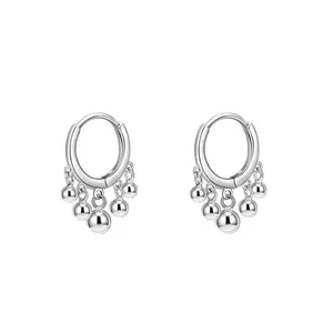 Mode perle oreille conception glands femme cerceau boucles d'oreilles pour mariage bijoux cadeau