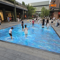 Pantalla Interactiva LED para Pavimento MICLED P2.6 P3.91, para Plazas Urbanas, Espacios Públicos Inteligentes, Publicidad, Proveedor de Fábrica